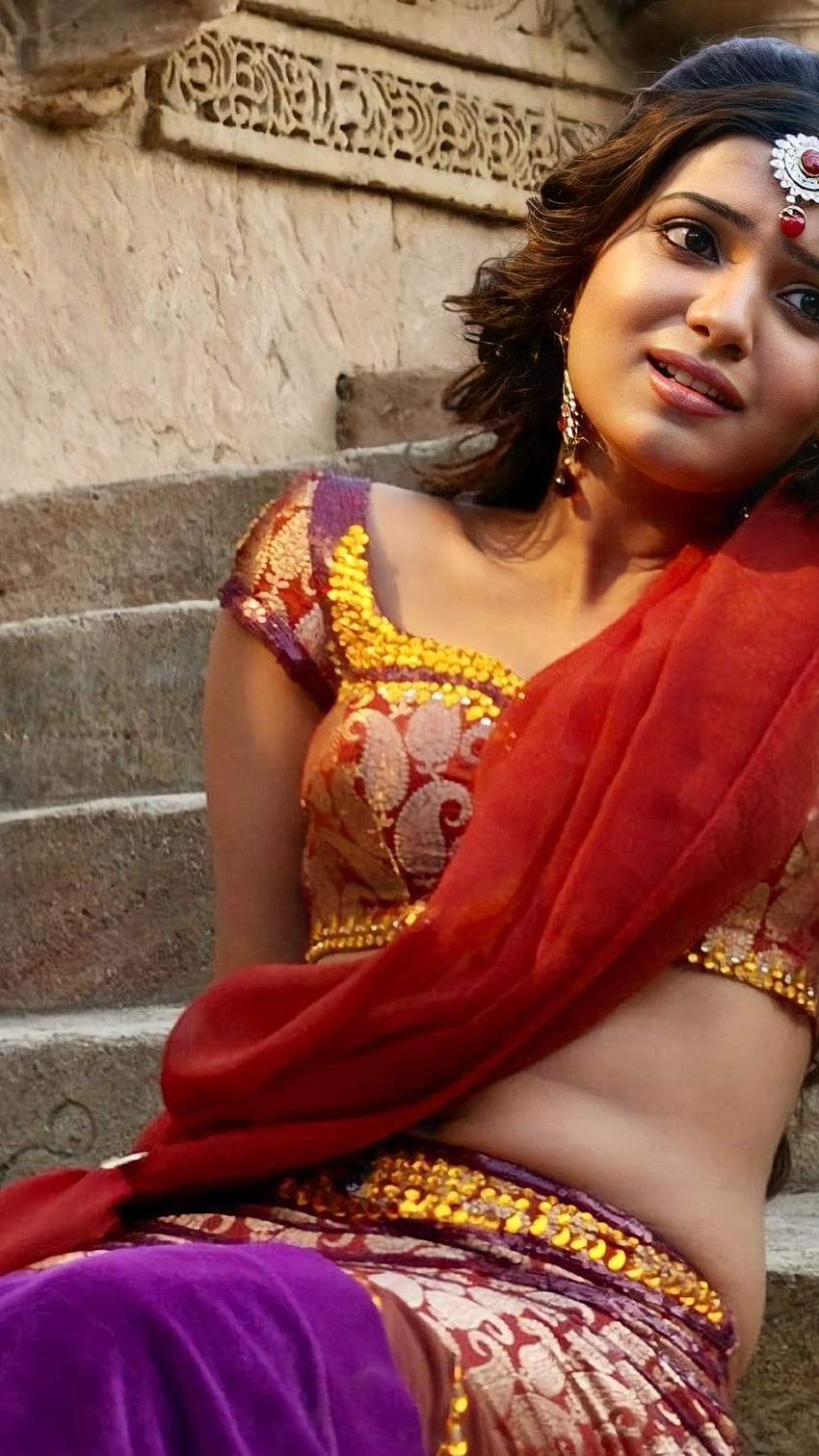 Samantha Akkineni, telugu actress, navel HD phone wallpaper