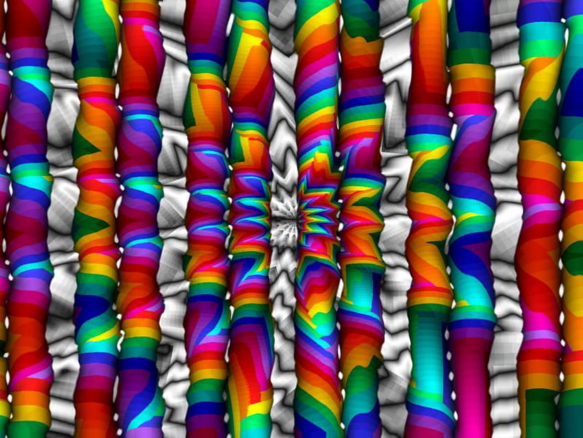 Rolls of Patterns, multi, blue, colors, rolls, purple, pink, abstract, green, yellow, pattern HD wallpaper