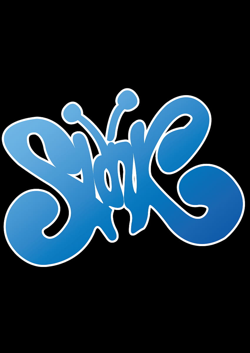 pochylony, niebieski, tekst, elektryczny błękit, logo, czcionka, koszulka, grafika, ilustracja Tapeta na telefon HD