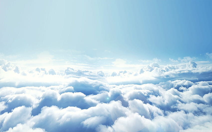Cloudy Sky Background HD wallpaper