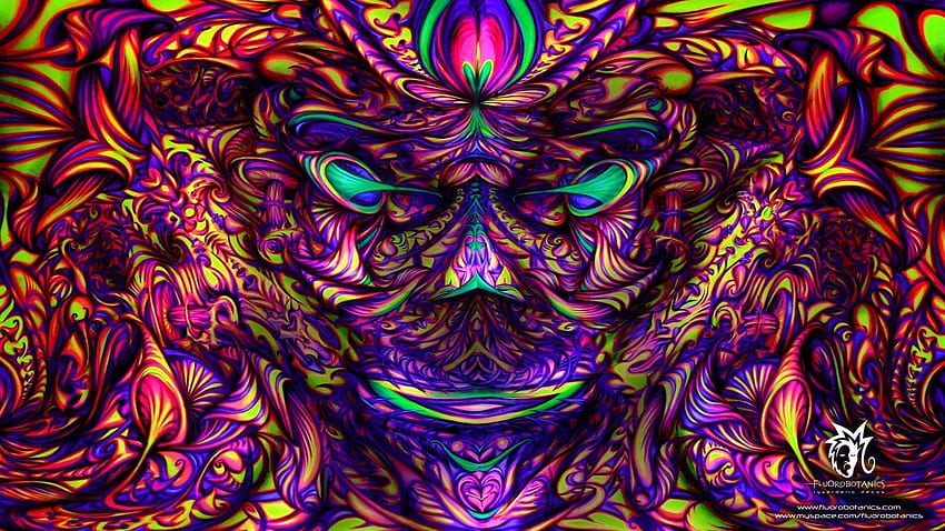 Stoner Trippy, Trippy Peace HD wallpaper