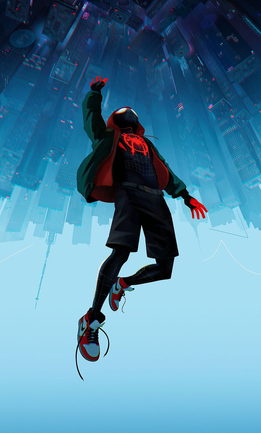 SpiderMan Into The Spider Verse Movie 10k iPhone 6, 1280x2120 HD phone wallpaper