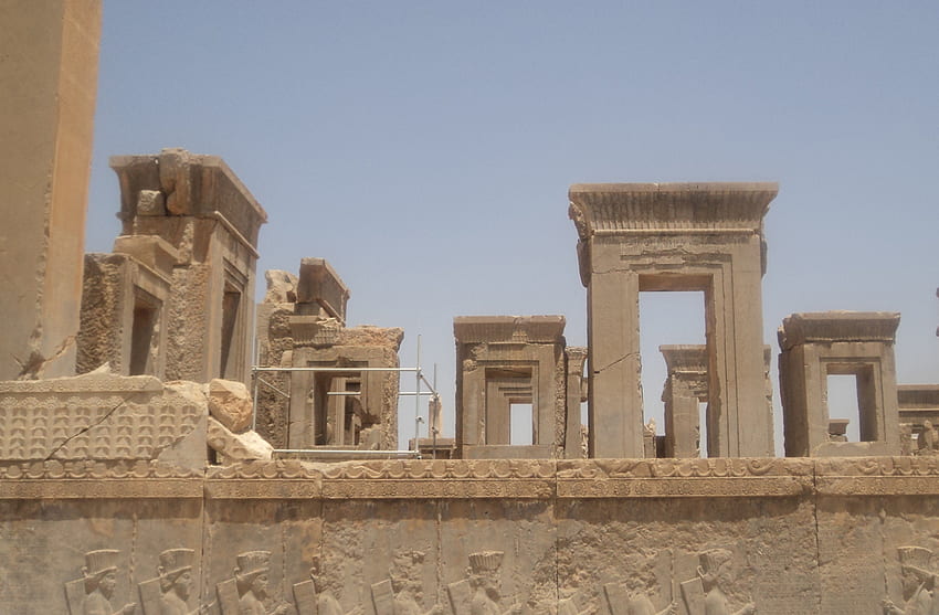Parseh, persépolis, takhte jamshid, palacio tachar fondo de pantalla