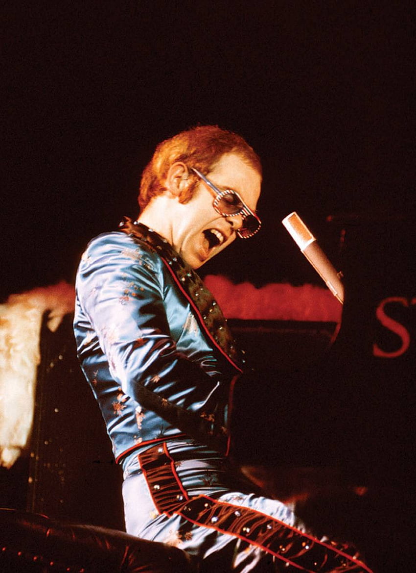 Eltona Johna z lat 70 Tapeta na telefon HD