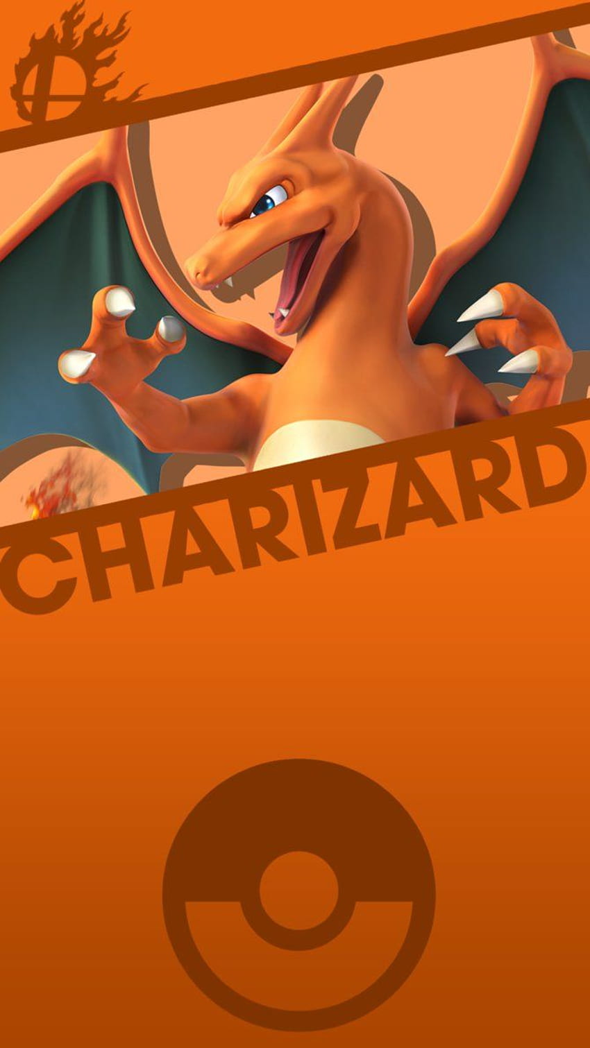 Charizard Smash Bros - Charizard Super Smash Bros Ultimate - y antecedentes fondo de pantalla del teléfono