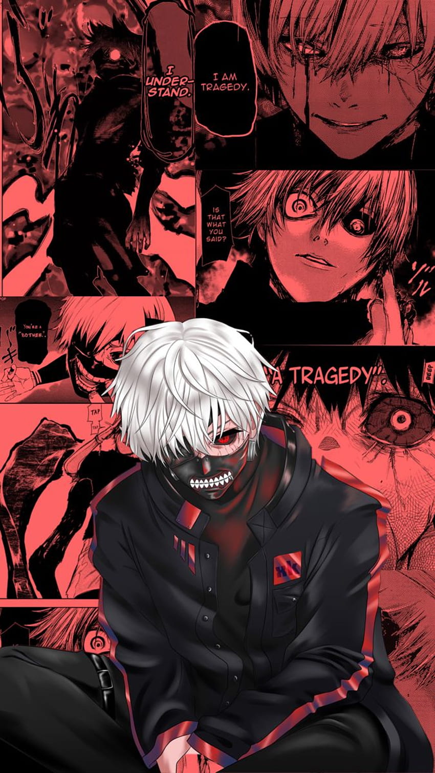 Ken Kaneki, aesthetic, Tokyo Ghoul, manga, anime, HD phone wallpaper