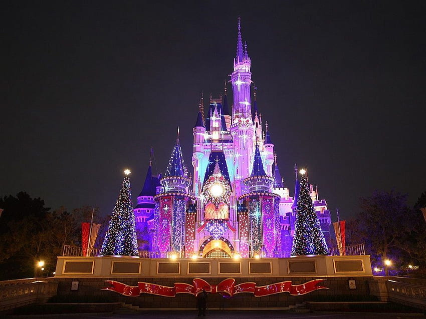 Before 35. Tokyo disneyland, Disneyland castle, Disneyland christmas HD wallpaper