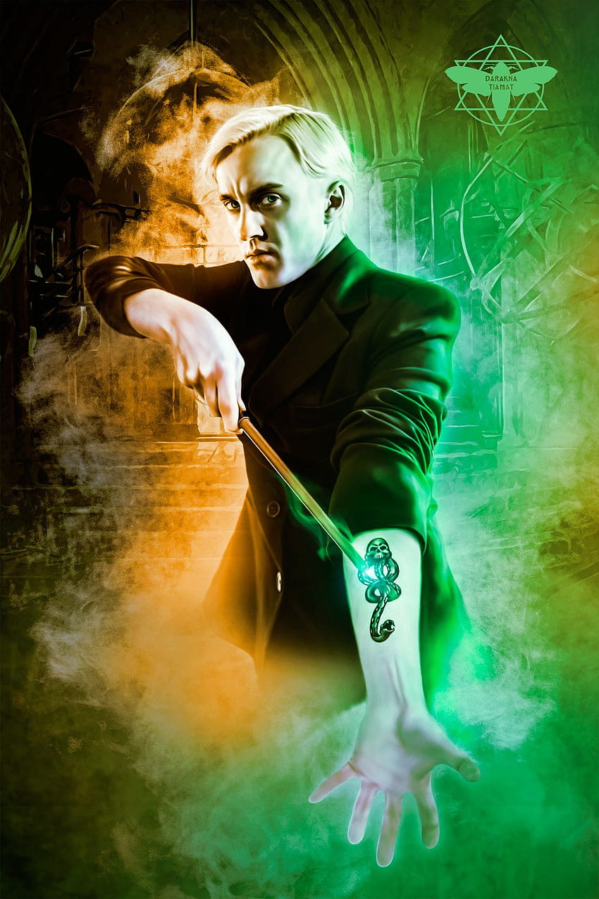 ArtStation - Tom Felton as Draco Malfoy, Darakna Tiamat, Draco Slytherin HD phone wallpaper