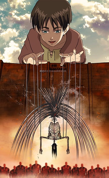 Eren Yeager anime art attack on titan logo manga nike simple HD  phone wallpaper  Peakpx