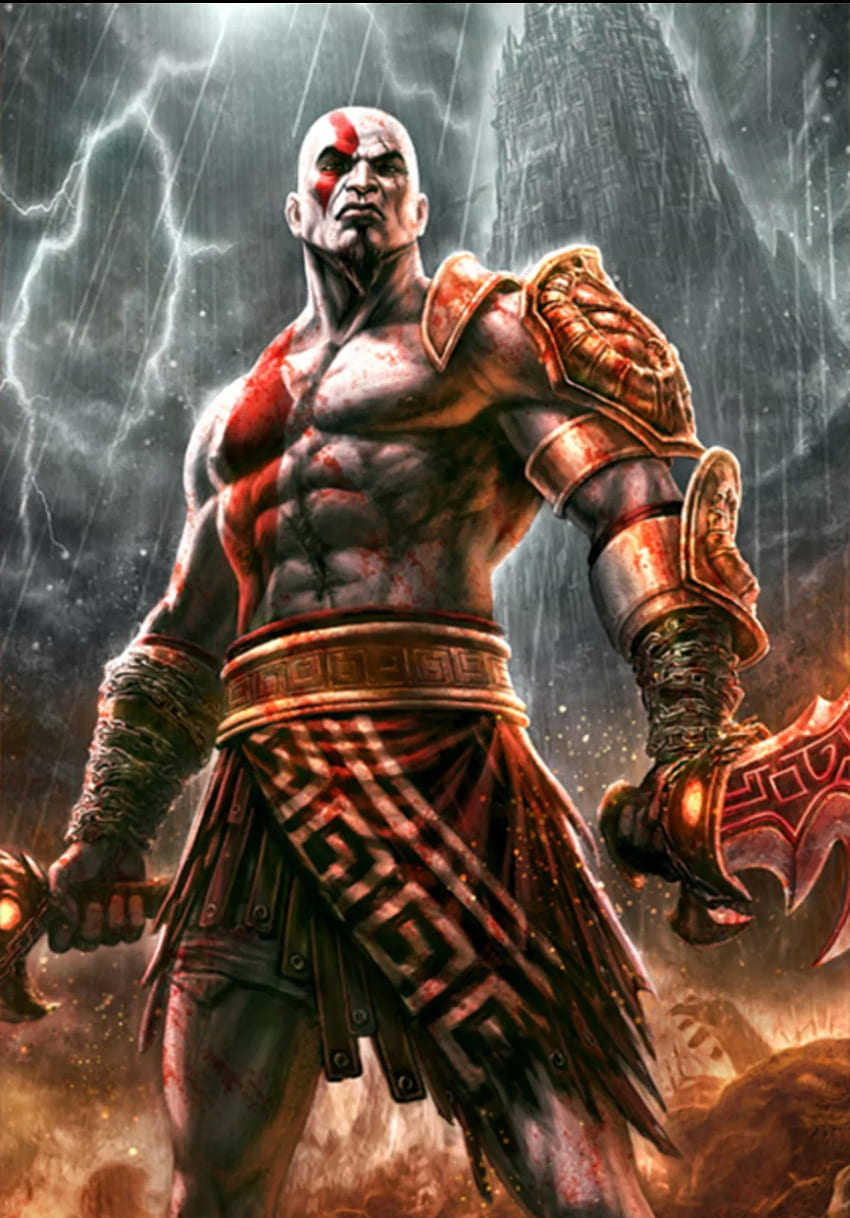 Kratos Wallpaper 4K Jason Momoa God of War Dark 1481