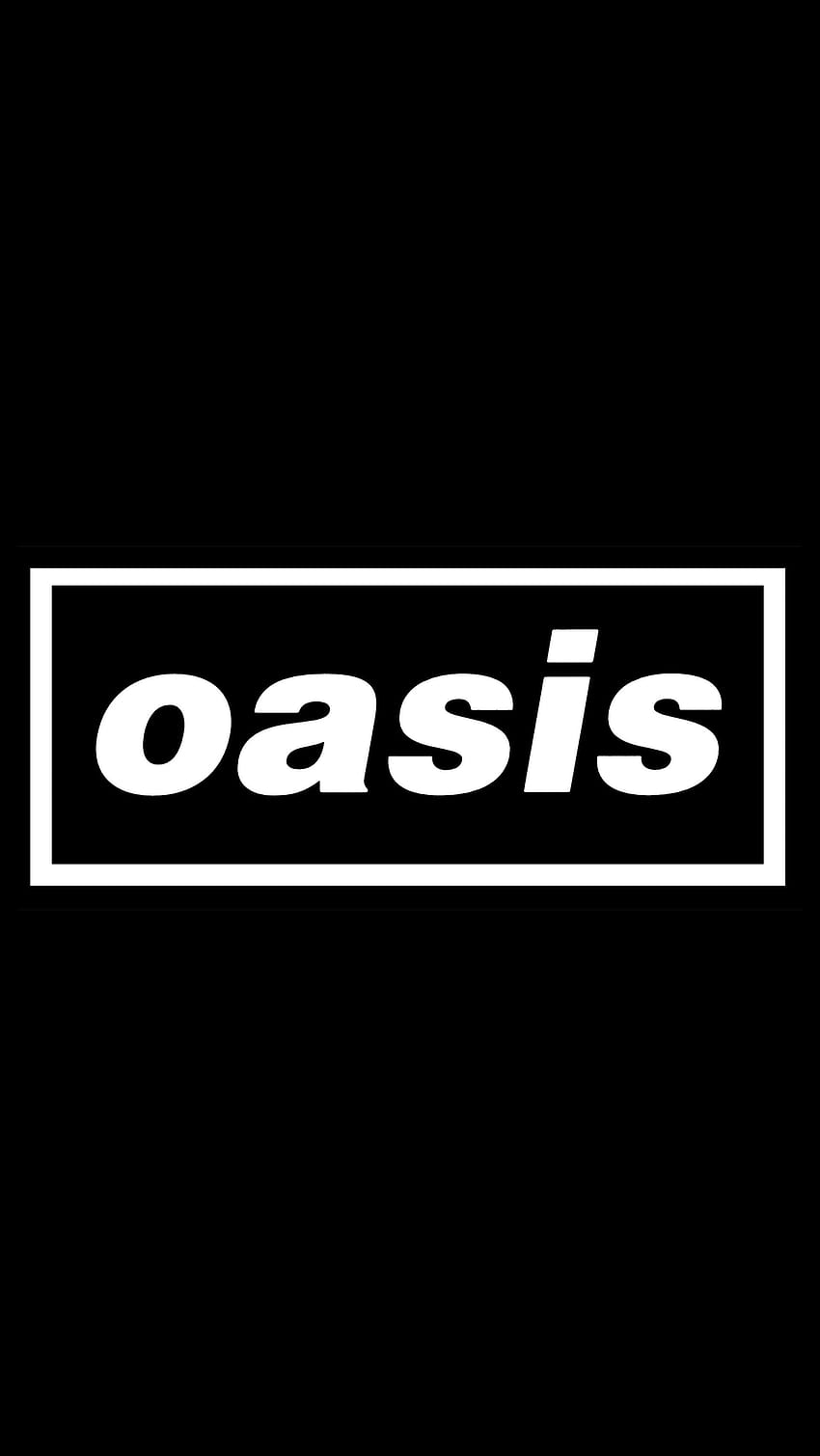 iPhone Oasis, logotipo Oasis Papel de parede de celular HD