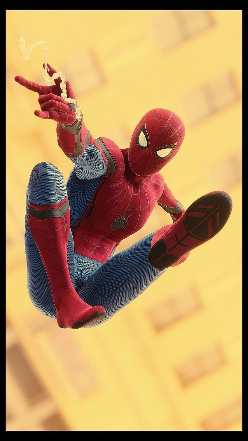 for y'all: SpidermanPS4, Spiderman Yellow HD phone wallpaper