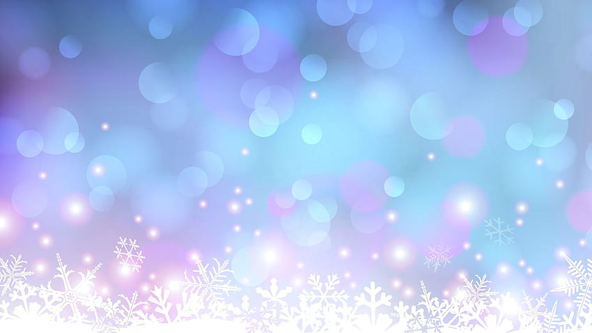 Schneeflocke-Hintergrund, rosa Schneeflocke HD-Hintergrundbild