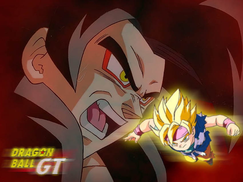 Goku y Pan Dragon Ball GT 🐉 - Kakarotto Ssj Ozaru
