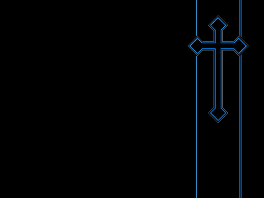 Cool Blue Cross Blue cross by [] for your , Mobile & Tablet. Explore Cross With Background. with Crosses, Cross Art HD wallpaper