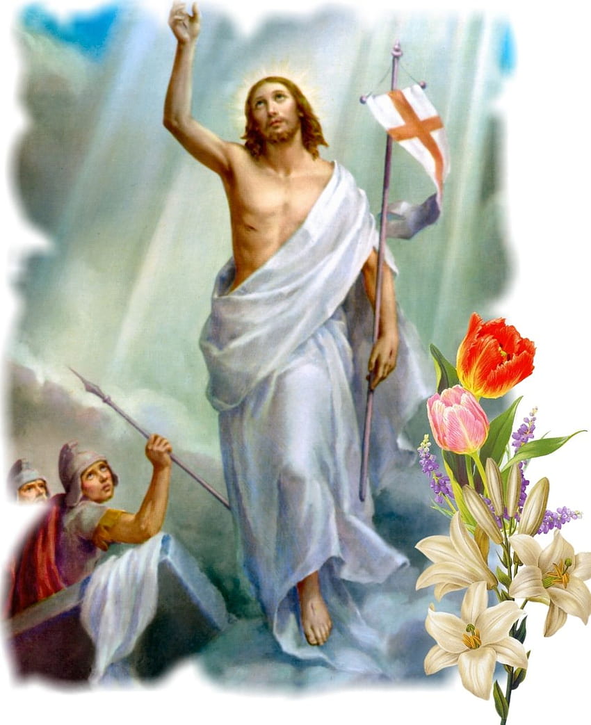Frohe Ostern Jesus 2015 HD-Handy-Hintergrundbild