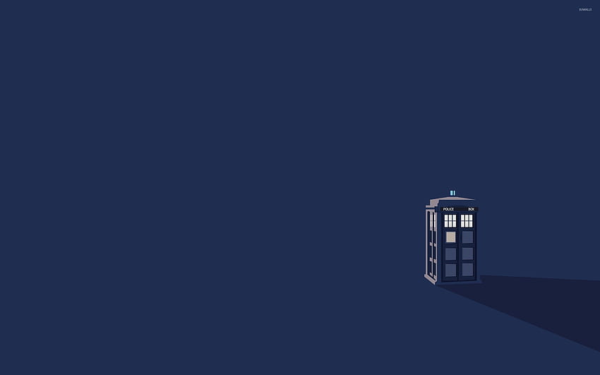 Doctor Who Tardis, Minimalist Doctor HD wallpaper | Pxfuel