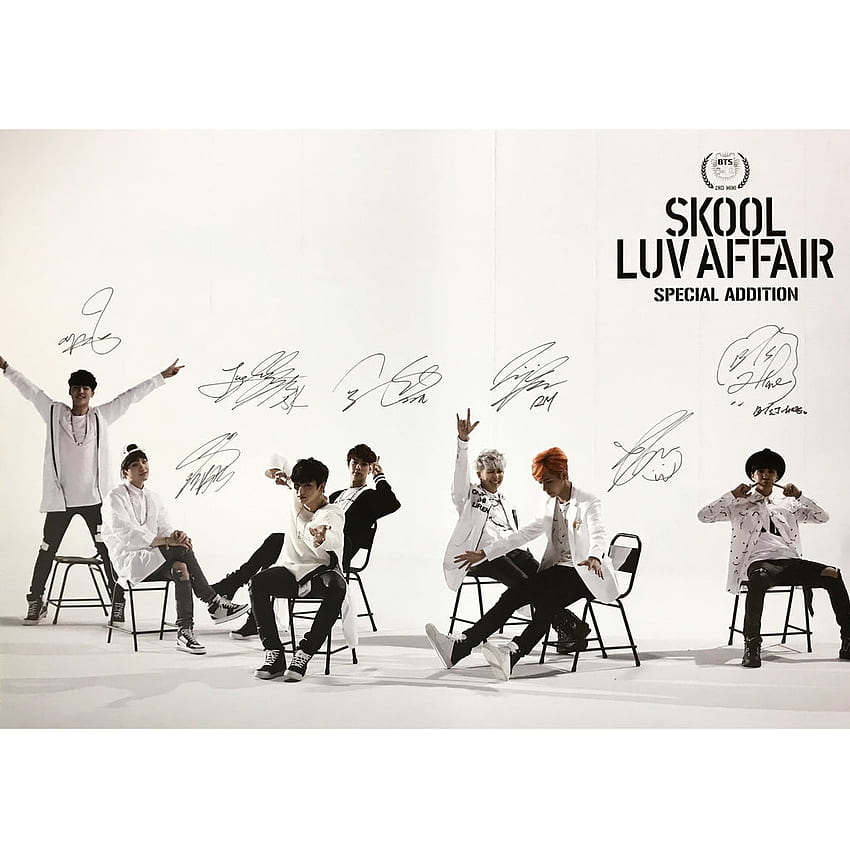 방탄소년단. bts. 2nd mini album [skool luv affair]. (special addition) poster  only, BTS Just One Day HD phone wallpaper