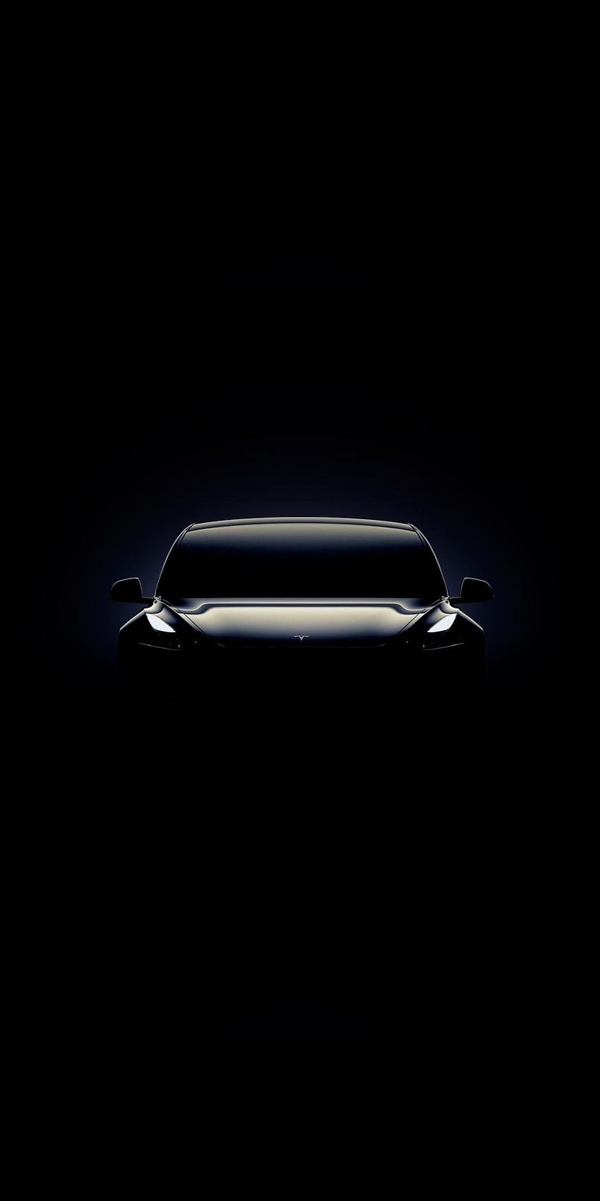Schwarzes Tesla Model 3, Mattschwarzes Tesla Model S HD-Handy-Hintergrundbild