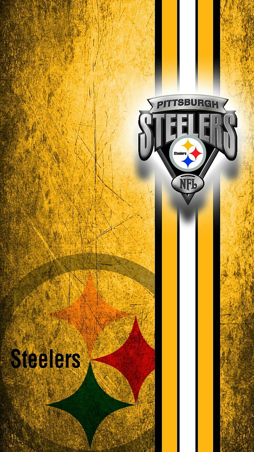 โลโก้ iPhone ของ Pittsburgh Steelers : วอลล์เปเปอร์โทรศัพท์ HD