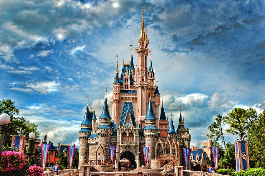 iPhone Zamek Disneya, Zamek Walta Disneya Tapeta HD