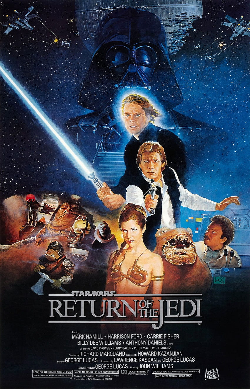 Gwiezdne wojny: Część VI – Powrót Jedi (1983), Saga Gwiezdnych wojen Tapeta na telefon HD