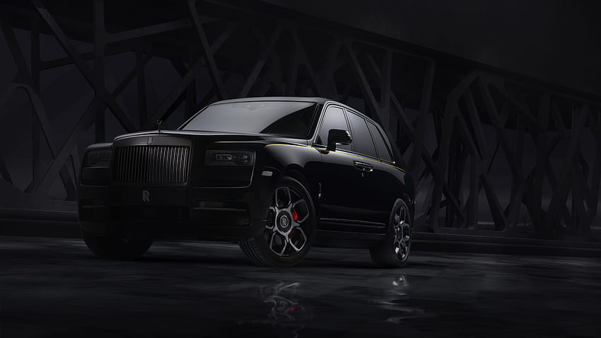 Rolls Royce Cullinan Black Badge 2019 2 . Car, U Dark HD wallpaper