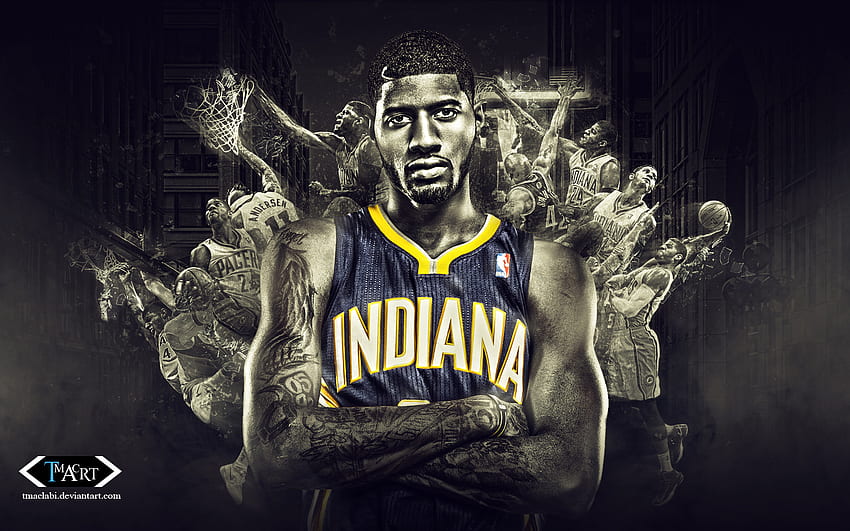 Paul George Pacers Dunks Basketball at [] for your , Mobile & Tablet. Explore Paul George 2016. Paul George 2016, Paul George , Paul George, Paul George Logo HD wallpaper