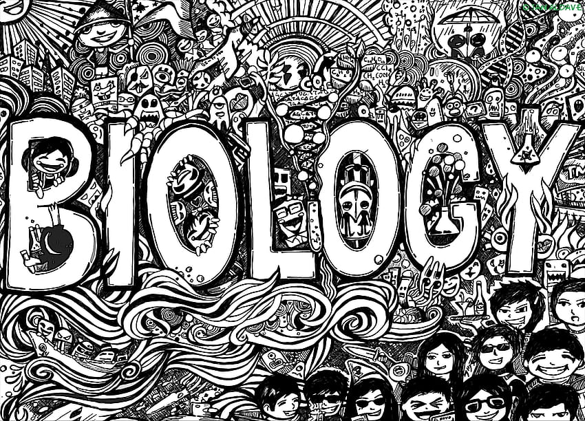 Black And White Biology, Science Biology HD wallpaper