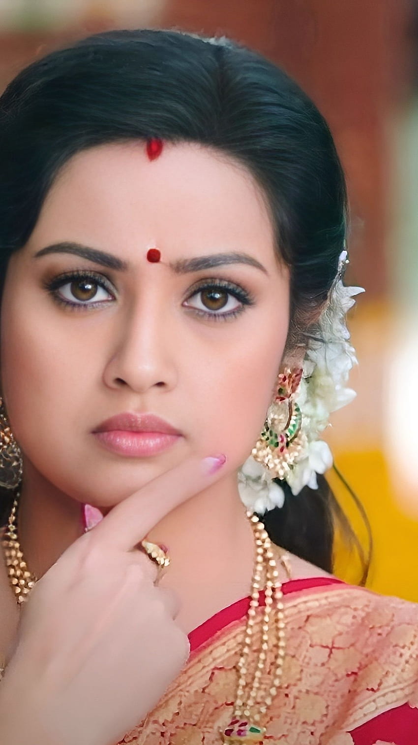 Meena durai Swamy, tamil actress HD phone wallpaper