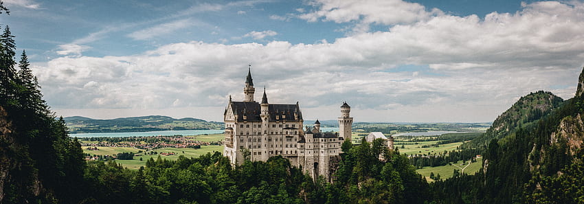 Städte, Schloss, Deutschland, Bayern, Neuschwanstein HD-Hintergrundbild