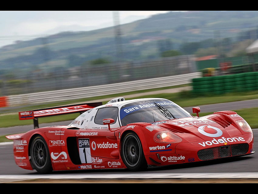 Maserati MC12 Racing - Misano Front And Side Red - HD wallpaper | Pxfuel