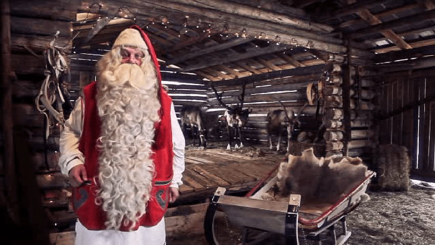Sharing Santa By Video & Phone Calltable North Pole, North Pole Christmas HD wallpaper