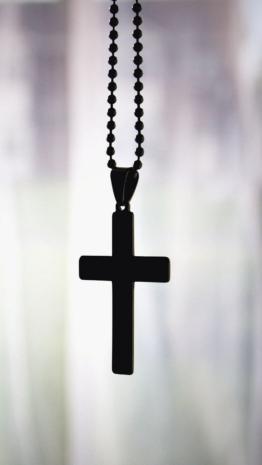 Preview Cross, Pendant, Chain, Faith, Christianity HD phone wallpaper