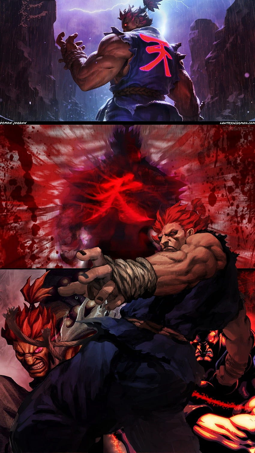 Tyler Samuel on Street fighter. Street fighter , Ryu street fighter, Akuma street fighter, Shin Akuma HD phone wallpaper