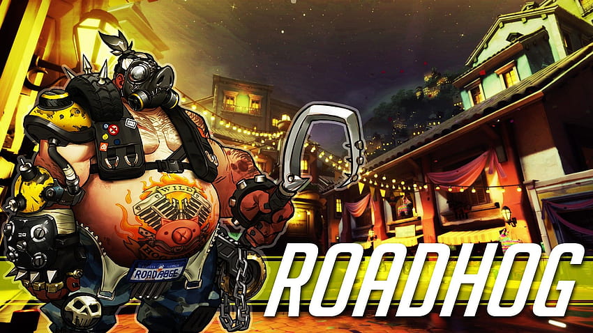 livewire (著者), Roadhog, Mako Rutledge, Overwatch, Blizzard Entertainment, Video Games / and Mobile Background, Blizzard Games 高画質の壁紙