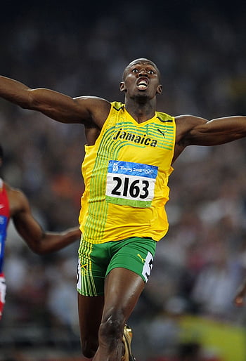 Usain Bolt taunts his opponents Jamaica Usain Bolt Athletes Olympics  100 metres HD wallpaper  Peakpx