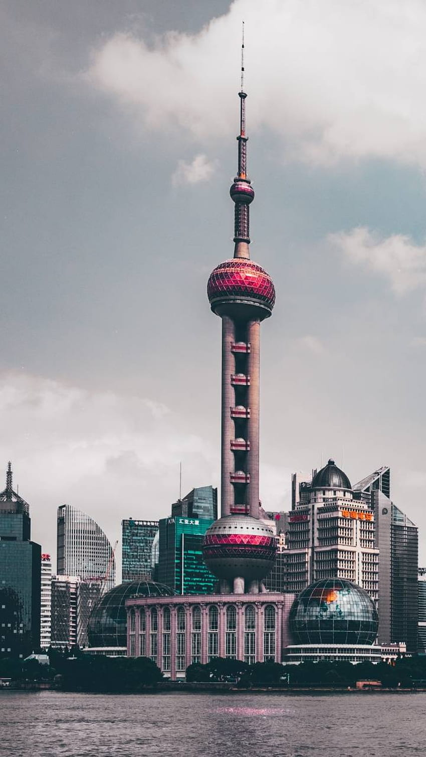Torre de Xangai Papel de parede de celular HD