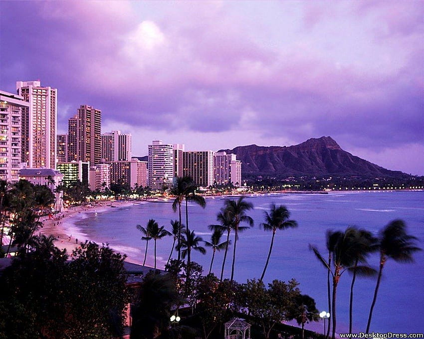 waikiki strand honolulu oahu hawaii waikiki strand HD-Hintergrundbild