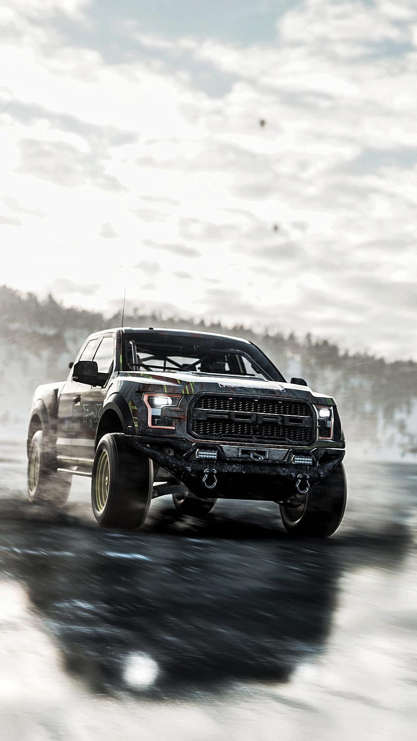 Ford Truck iPhone, Ford Raptor Truck HD phone wallpaper