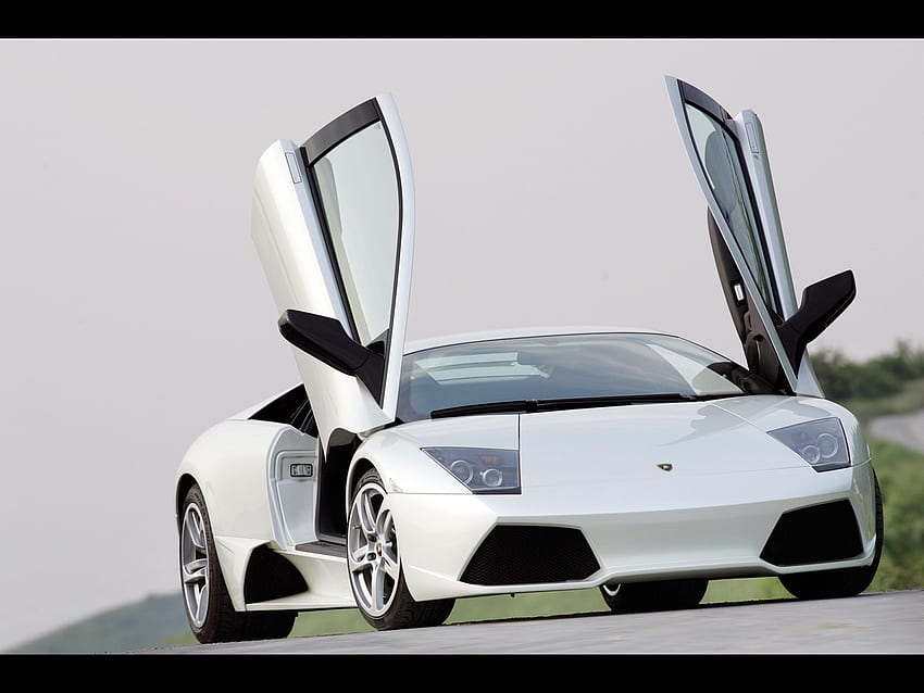 Lamborghini Murciélago LP640, lambo, lp640, weiß, murciélago HD-Hintergrundbild