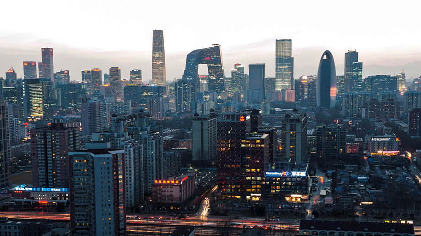 Bir Aptalın Çin Rehberi, Beijing Skyline HD duvar kağıdı