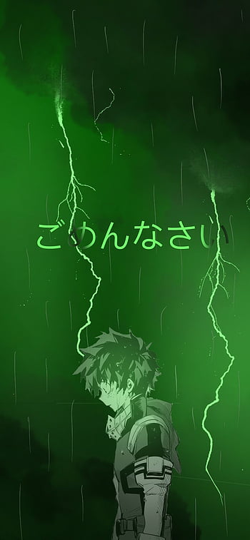 Download Create your own universe with a Green Anime Aesthetic Wallpaper   Wallpaperscom