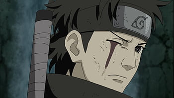 jolly-okapi817: Uchiha Shisui, long hair, red eyes