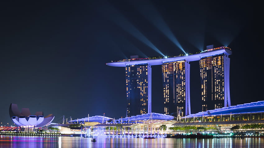 Marina Bay Sands Singapore Sfondo HD