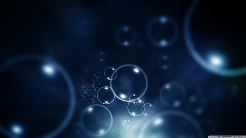 water bubbles, sphere, circle, water, bubbles HD wallpaper