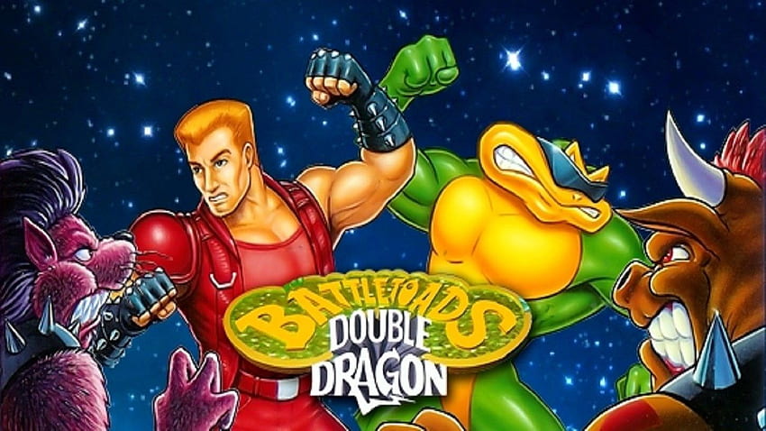 battletoads and double dragon for background HD wallpaper