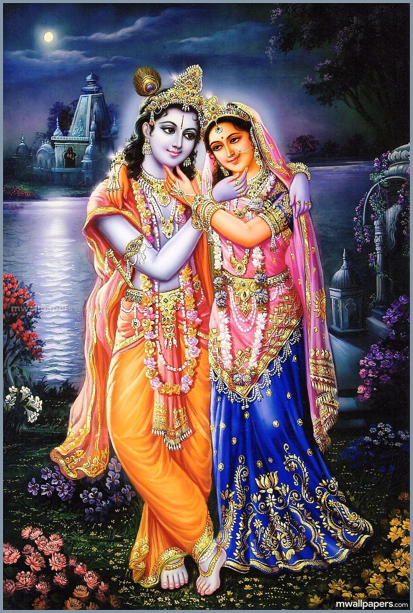 Miglior Radha Krishna & (), Krishna Radha Sfondo del telefono HD