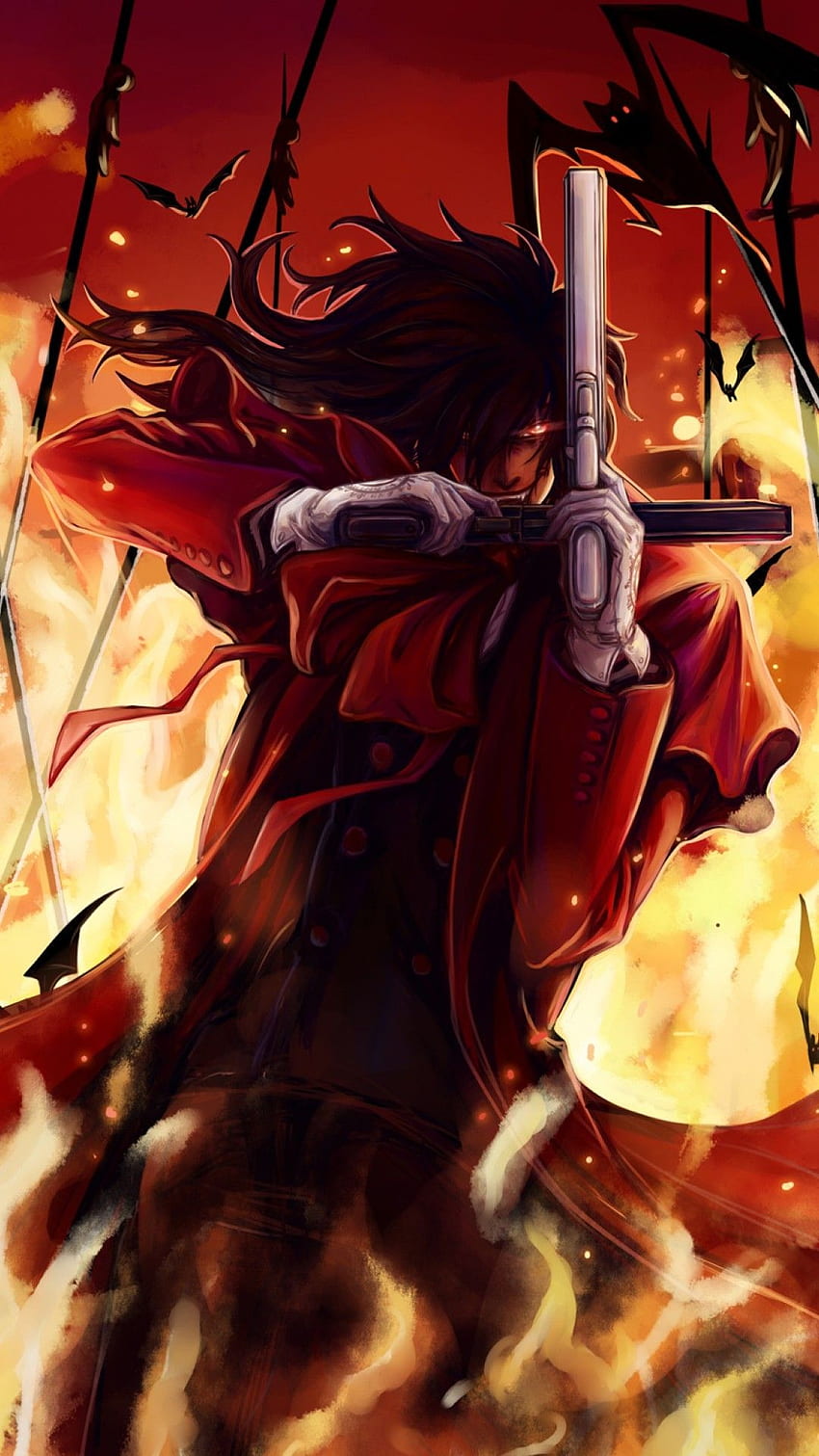 Wallpaper ID: 363436 / Anime Hellsing Phone Wallpaper, Alucard (Hellsing),  1080x2340 free download