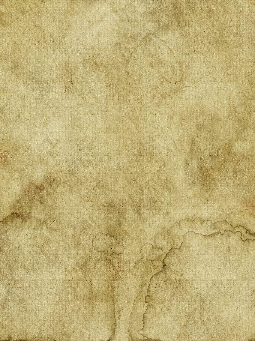 Excellent vintage and old yellow and brown parchment paper, Old Stained Paper HD phone wallpaper
